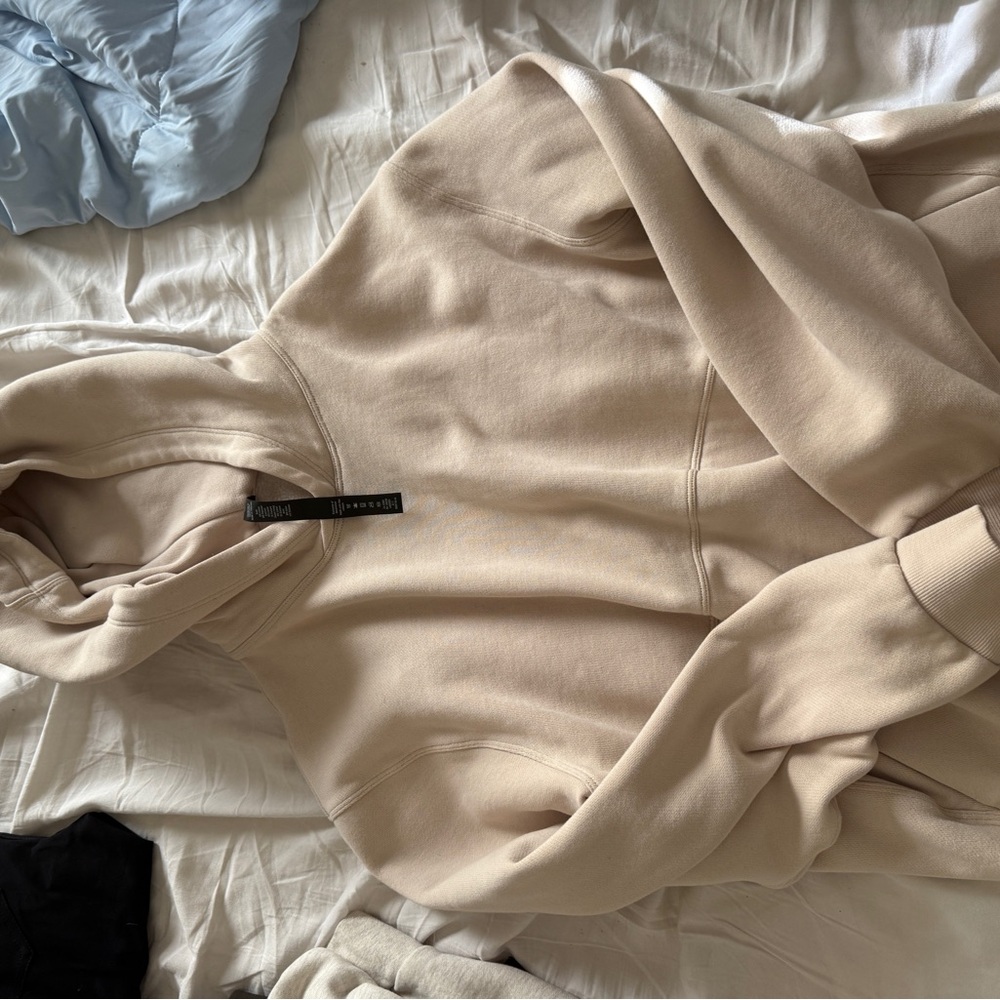 lululemon athletica Men's Zip-Up Sweater - Cream
